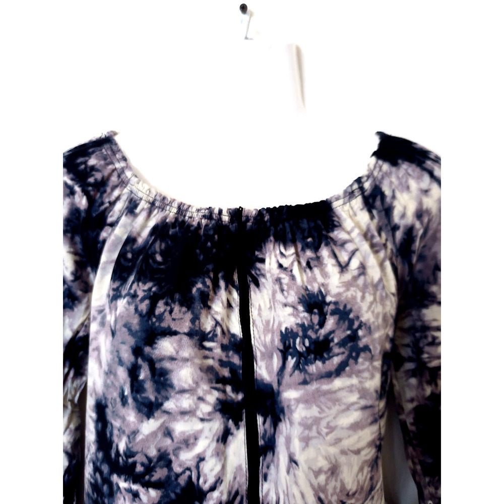 NWOT Romeo and Juliet Couture Tie Dye Embroidered Tunic - Picture 3 of 10